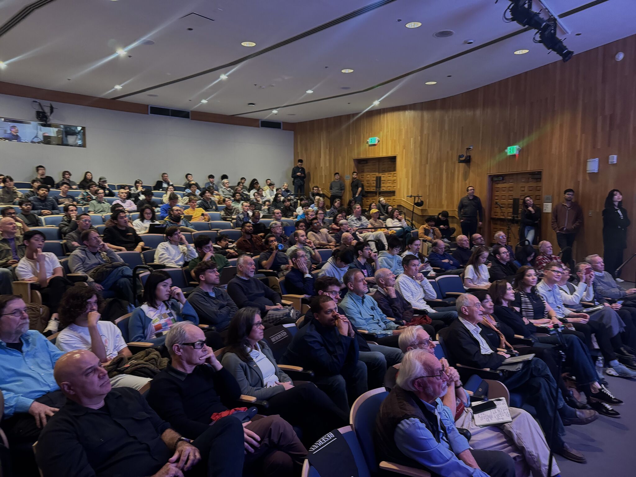 Audience gathered for the Bill Joy event